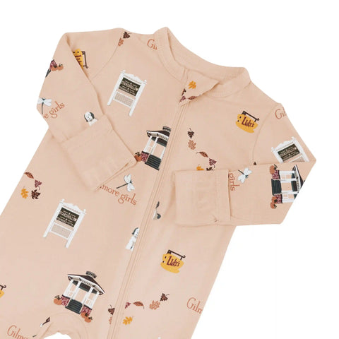 Zippered Romper in Gilmore Girls
