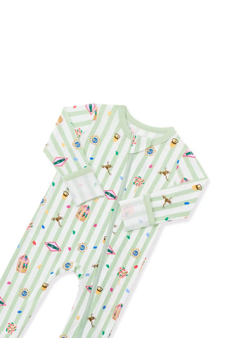Zippered Romper in Honeydukes