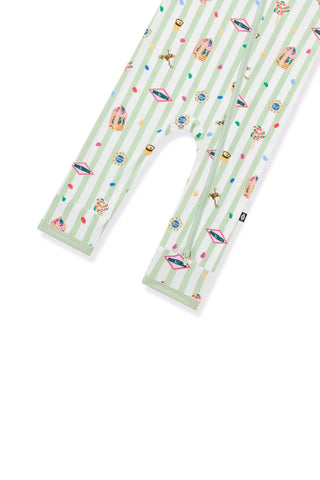 Zippered Romper in Honeydukes