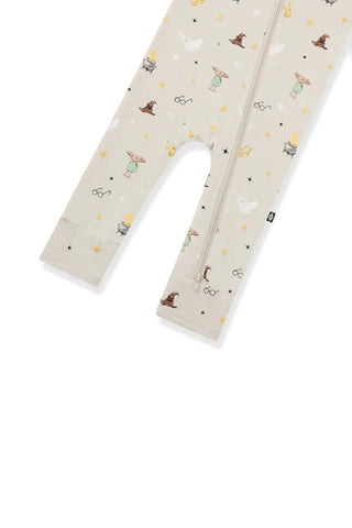 Zippered Romper in Starry Icon