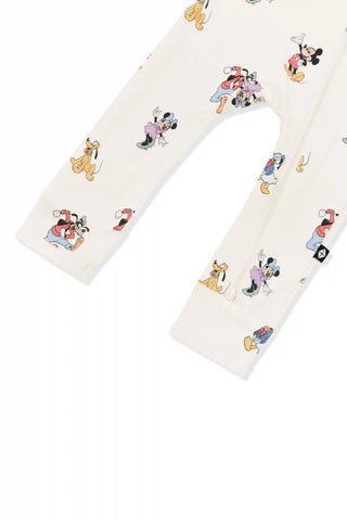 Zippered Romper in Mickey Mouse and Friends