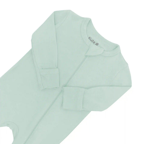 Zippered Romper in Sage