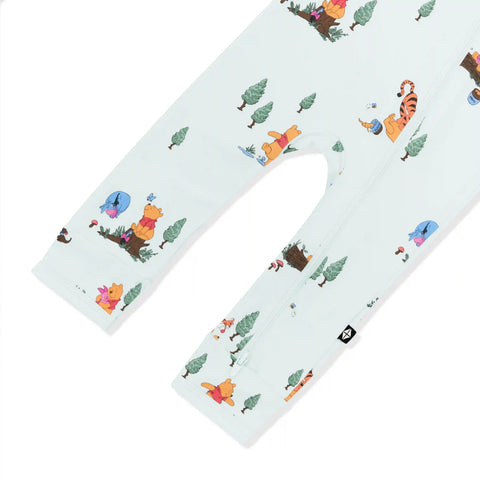 Zippered Romper in Winnie the Pooh Hundred Acre Wood