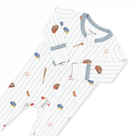 Zippered Footie in Home Run