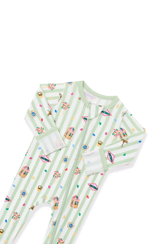 Zippered Footie in Honeydukes