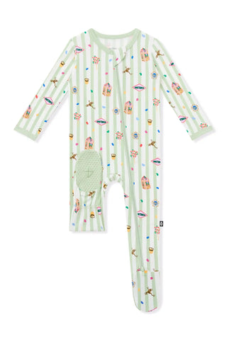 Zippered Footie in Honeydukes