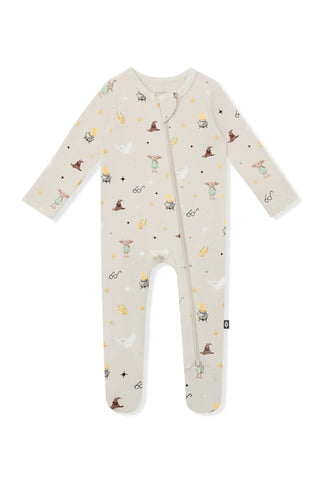 Zippered Footie in Starry Icon