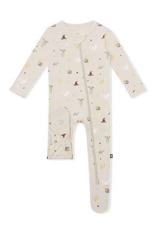 Zippered Footie in Starry Icon