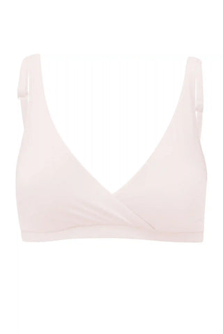 Women's Cross Front Bralette in Blonde