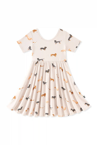 Twirl Dress in Dachshund