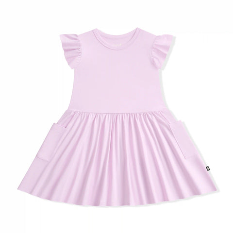 Pocket Dress in Thistle