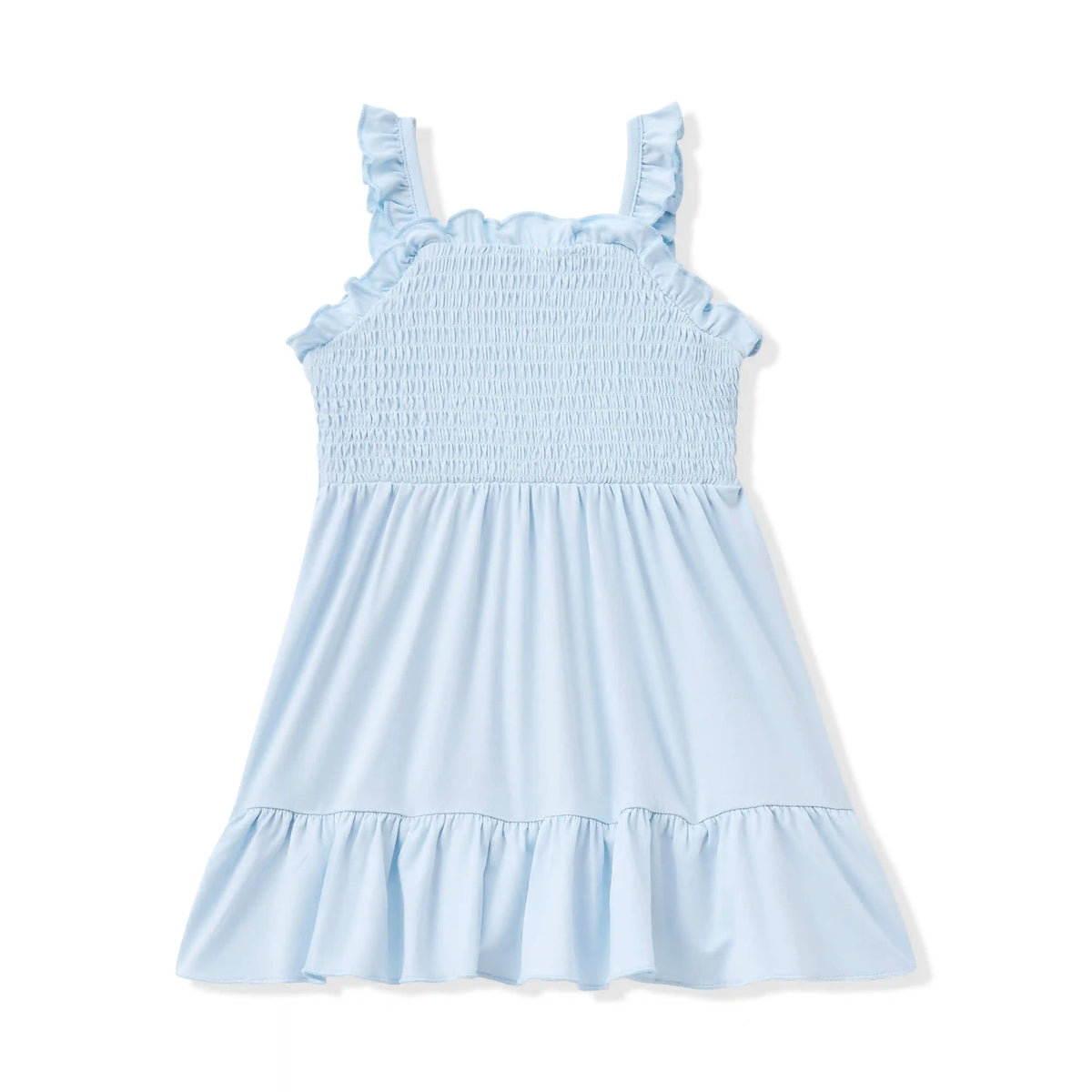 Smocked Dress in Breeze