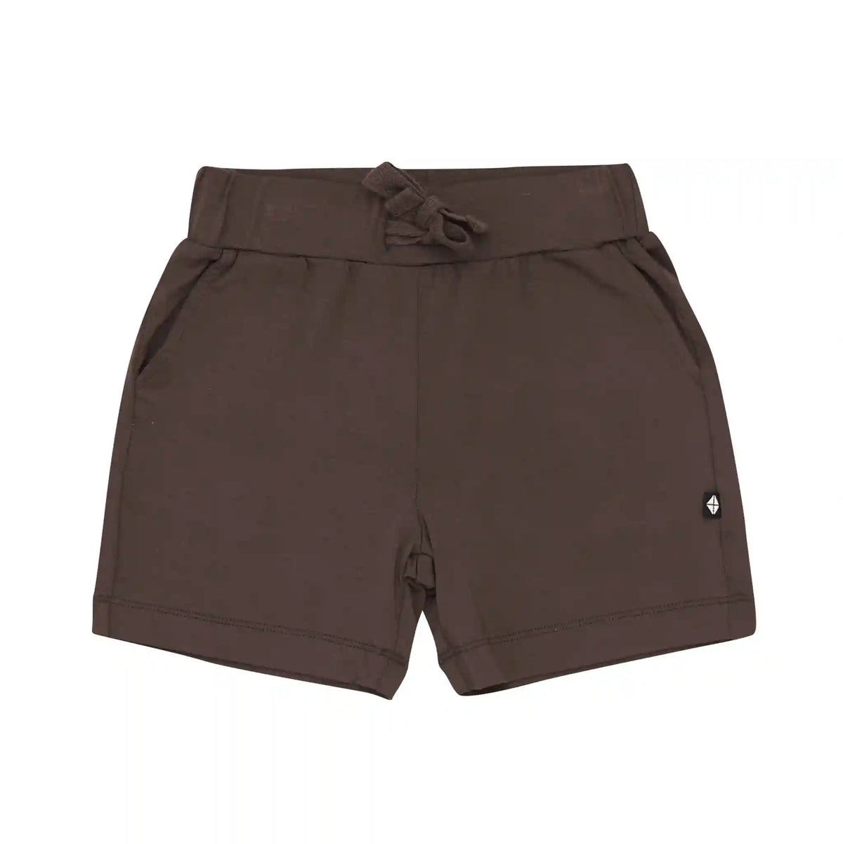 Drawstring Short in Espresso