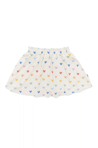 Toddler Skort in Pastel Mickey Mouse