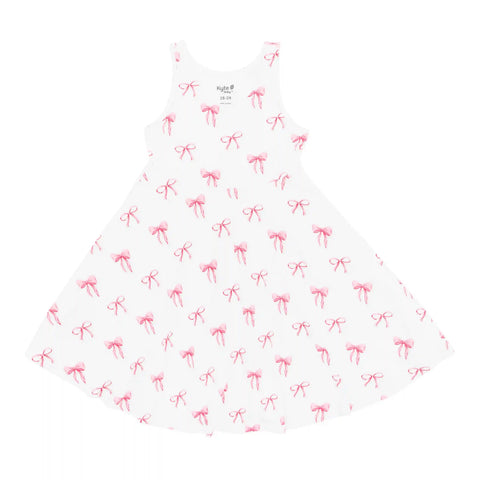 Tank Twirl Dress in Bow