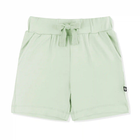 Drawstring Short in Basil