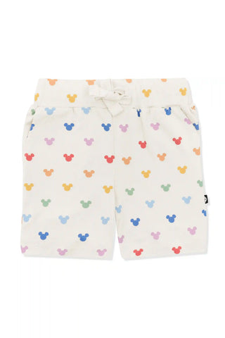 Drawstring Short in Pastel Mickey Mouse