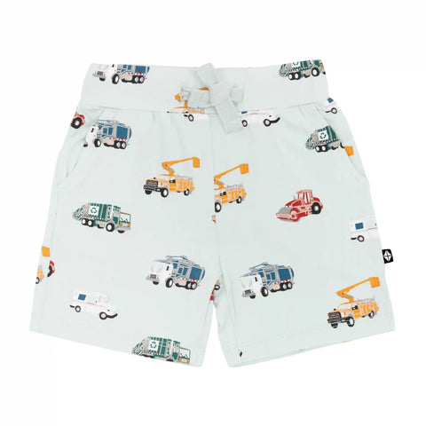 Drawstring Short in City Vehicles