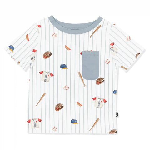 Toddler Crew Neck Tee in Home Run