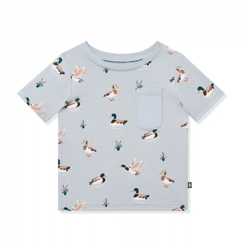 Toddler Crew Neck Tee in Mallard Duck