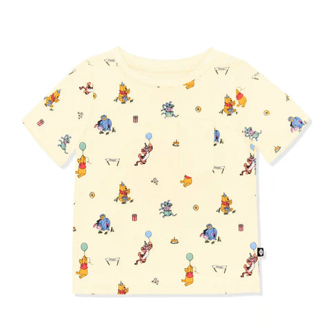 Toddler Crew Neck Tee in Winnie the Pooh Celebration
