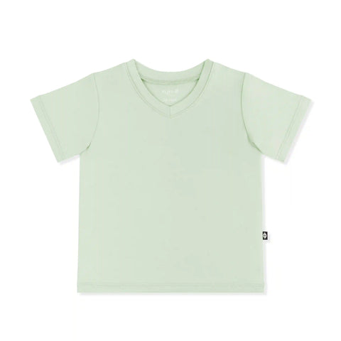 Toddler V-Neck Tee in Basil