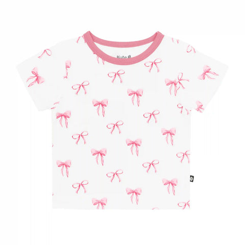 Toddler Basic Tee in Bow