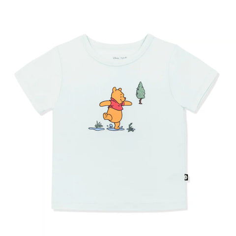 Toddler Basic Tee in Winnie the Pooh on Dew