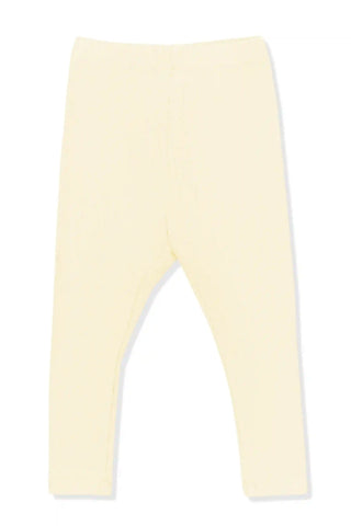 Ribbed Leggings in Chamomile