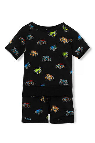 Short Sleeve Jogger Set in Monster Truck