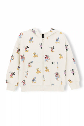 Zip-Up Hoodie in Mickey Mouse and Friends