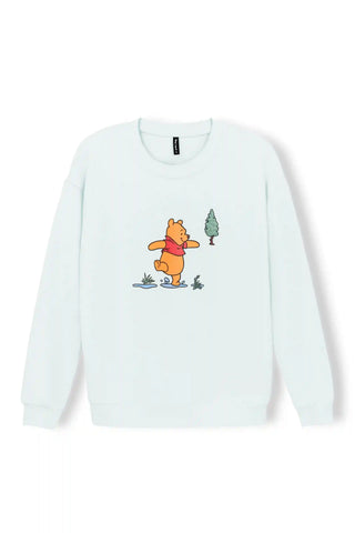 Women's Sweatshirt in Winnie the Pooh on Dew
