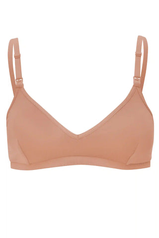 Women's Nursing Bra in Latte