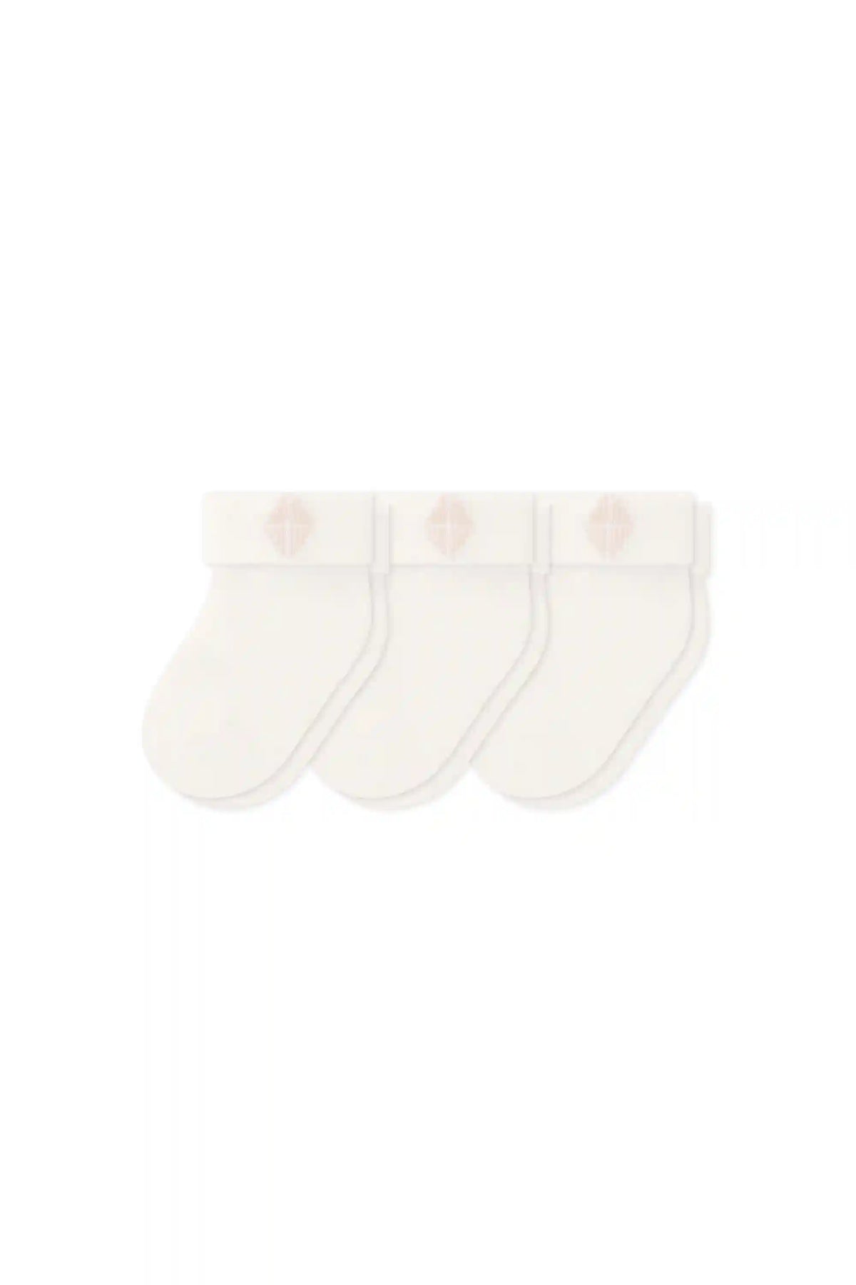 Baby 3-Pack Socks in Cloud
