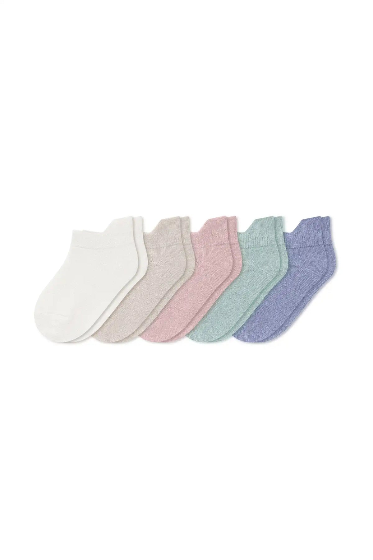 Ankle Socks Combo 5-Pack in Pastel