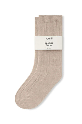 Knee High Socks in Bisque