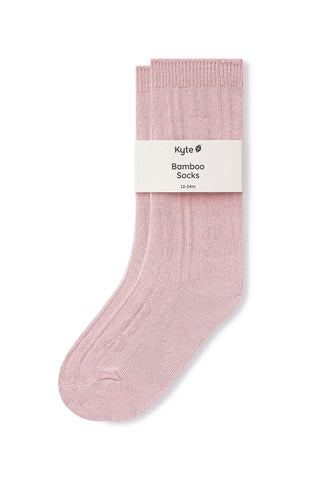 Knee High Socks in Blush