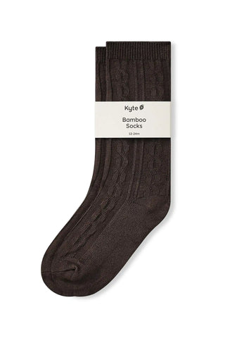 Knee High Socks in Espresso