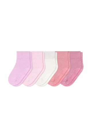 Quarter Socks Combo 5-Pack in Ballet