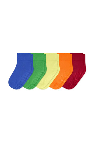 Quarter Socks Combo 5-Pack in Brights