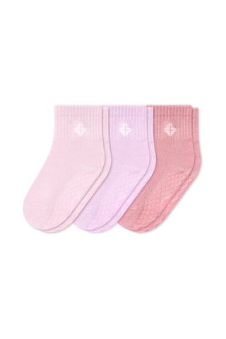 Crew Socks Combo 3-Pack in Ballet