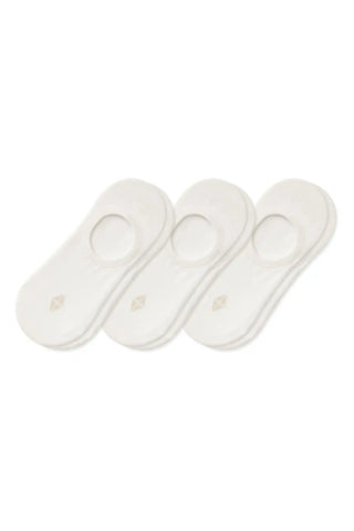 Women's No Show Socks 3-Pack in Cloud