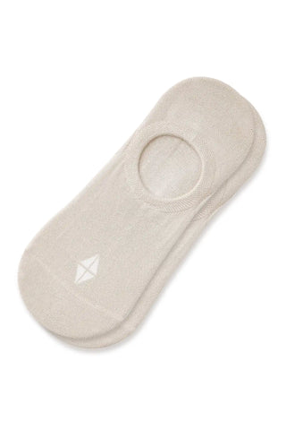 Women's No Show Socks 3-Pack in Cafe