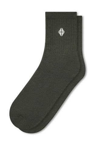 Adult Crew Socks in Fir