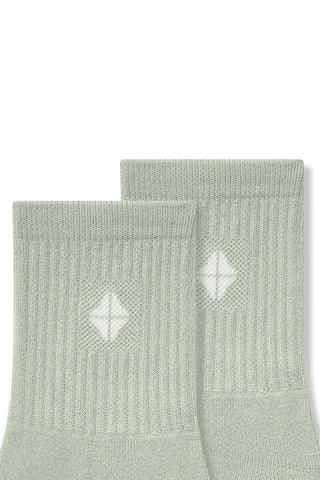 Adult Crew Socks in Thyme