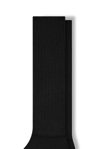 Adult Scrunch Socks in Midnight