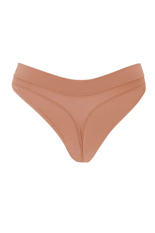Women's Thong in Latte