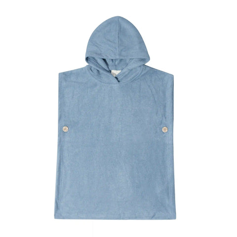 Swim Poncho in Slate
