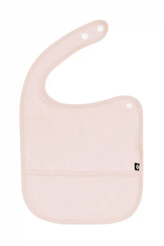 Terry Pocket Bib in Blush