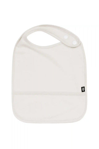 Terry Pocket Bib in Oat